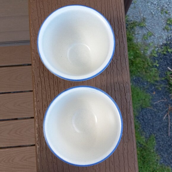 Vintage Pfaltzgraff Yorktowne Condiment Dipping Custard Bowls - Picture 5 of 15